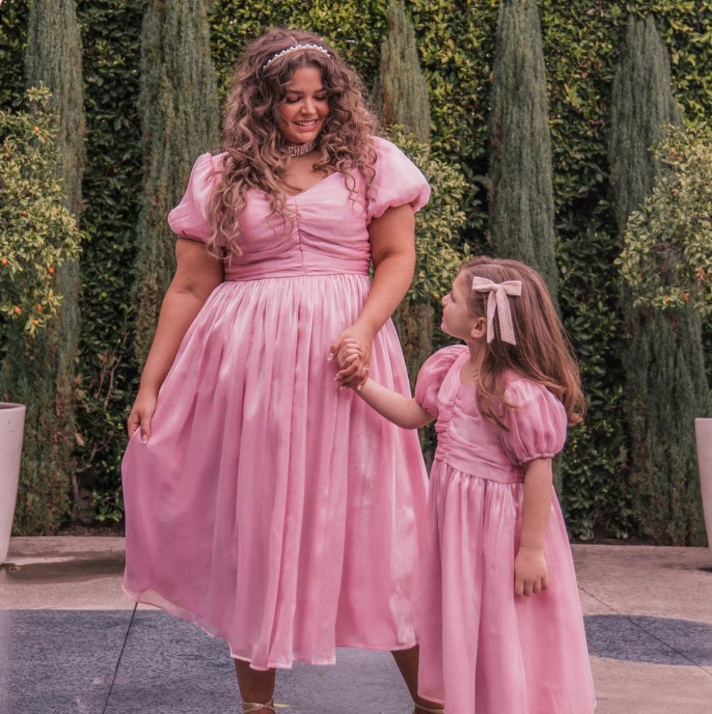 JessaKae XL Natalia Dress in Pink